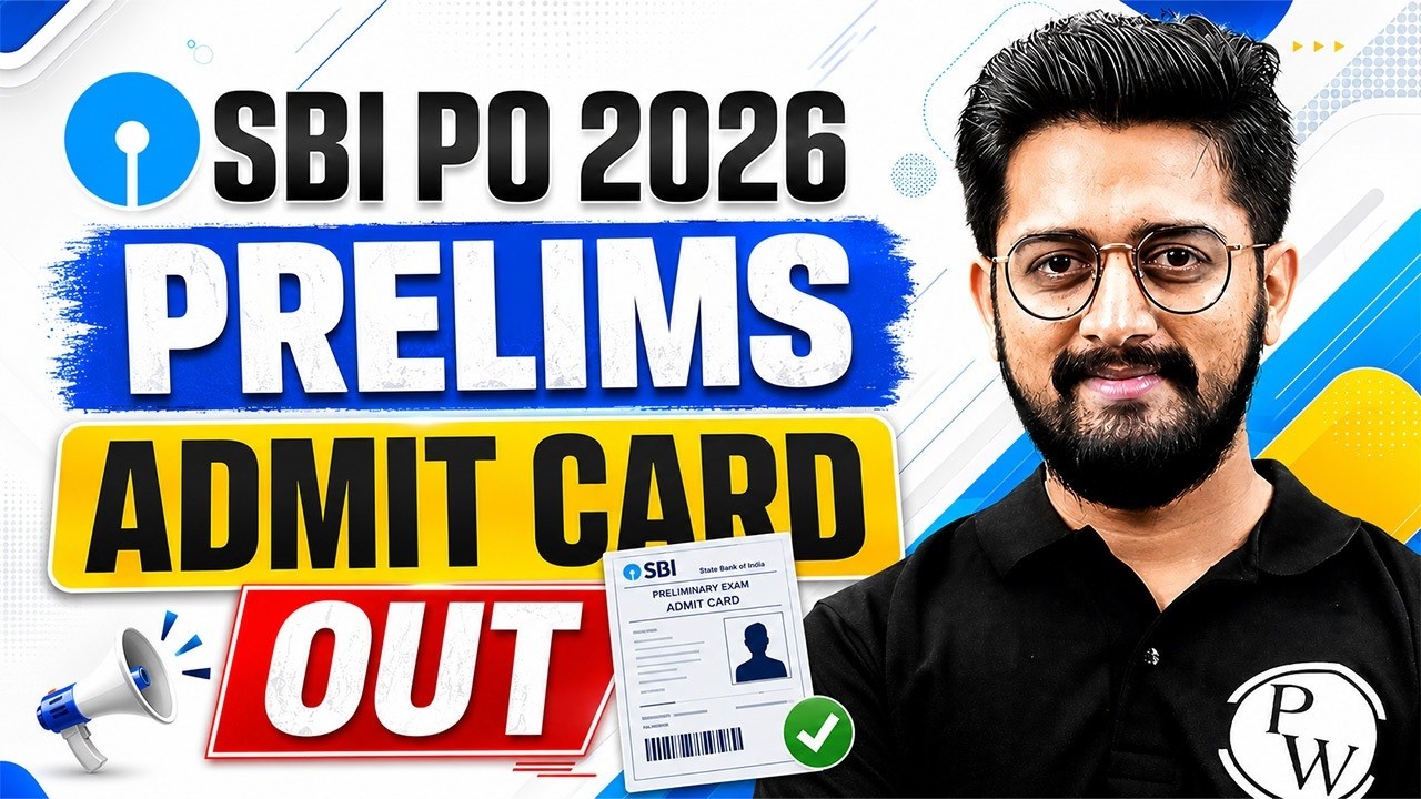 SBI PO 2026 Prelims Admit Card Out🔥| Download Now | Direct Link, Exam Date & Important Instructions