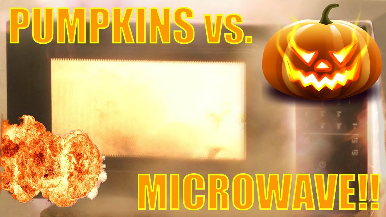 PUMPKIN VS. MICROWAVE FAIL!!