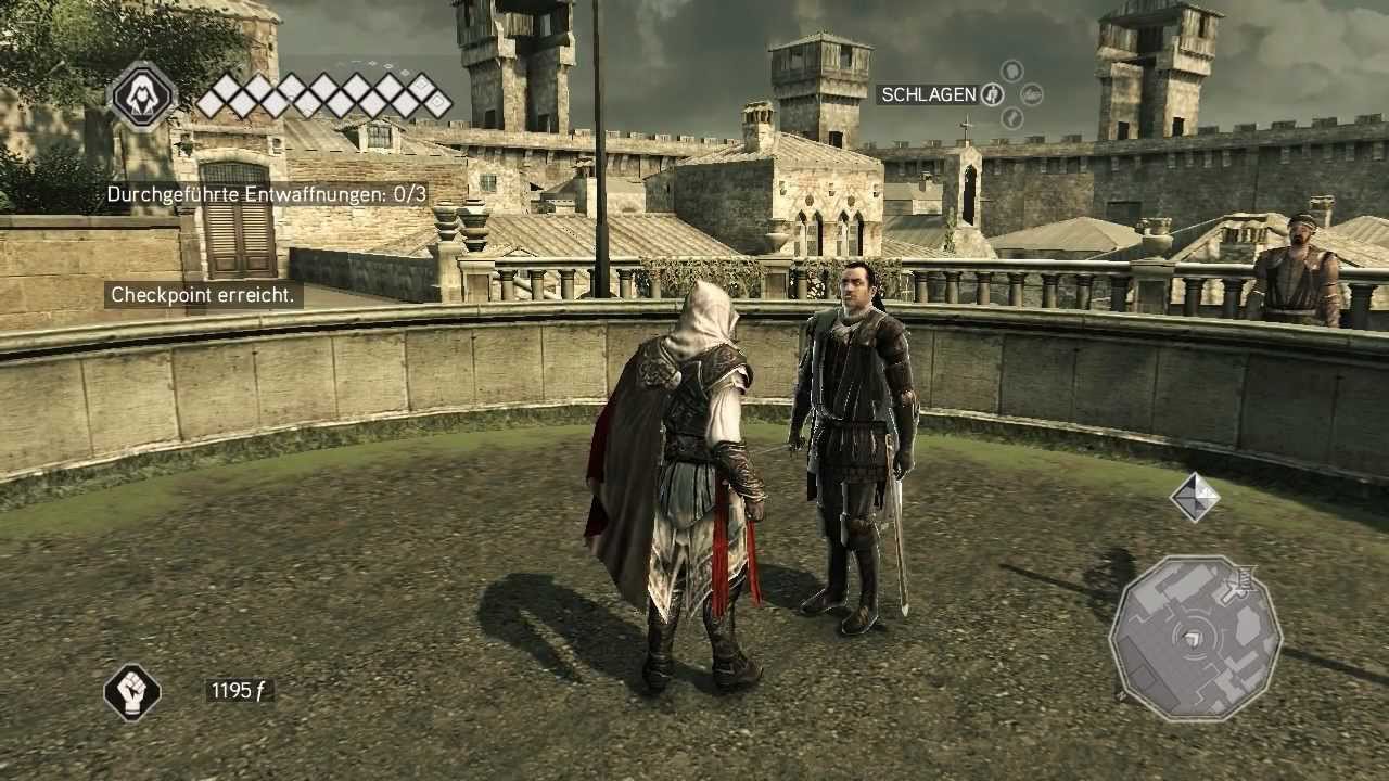 Lets Play Assassin's Creed II Part 21 - Entwaffnen [DE|HD]