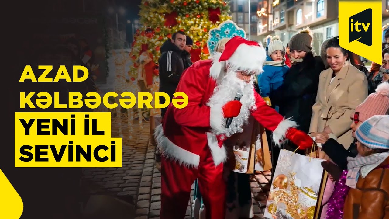 Kəlbəcərdə 32 ildən sonra ilk dəfə Yeni il tədbiri keçirilib