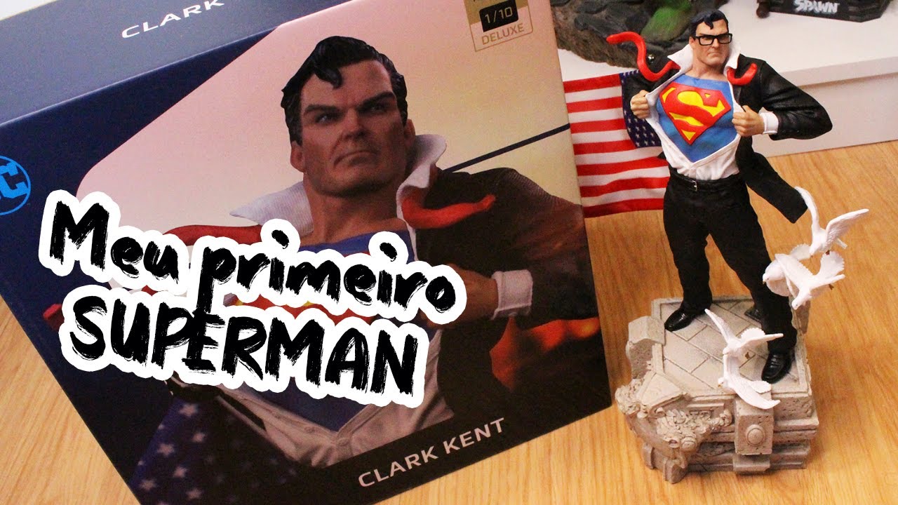 Estátua Clark Kent Deluxe - Iron Studios