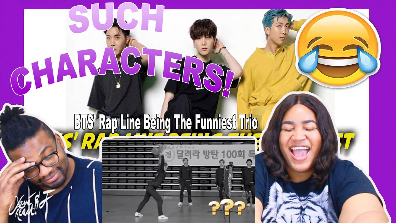 BTS' Rap Line Being The Funniest Trio| REACTION