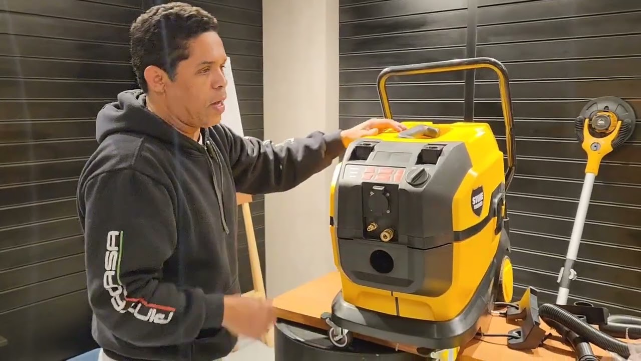Pintor conheça a lixadeira que parou FEICON 2025