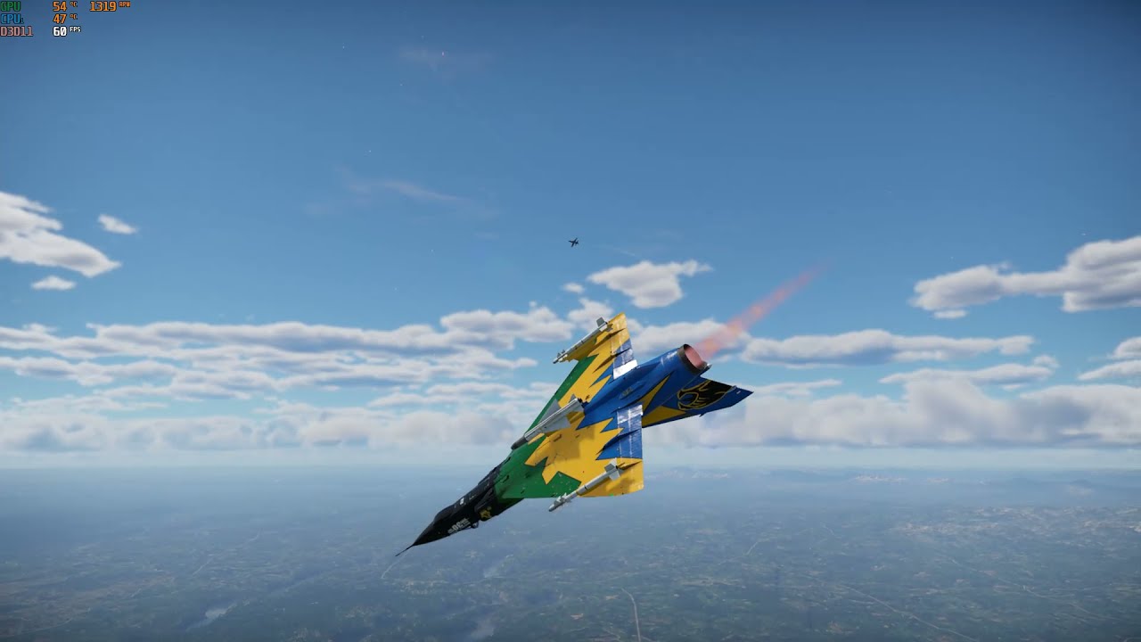 Mirage 3E vs F-5 Tiger  | Dogfight | War Thunder