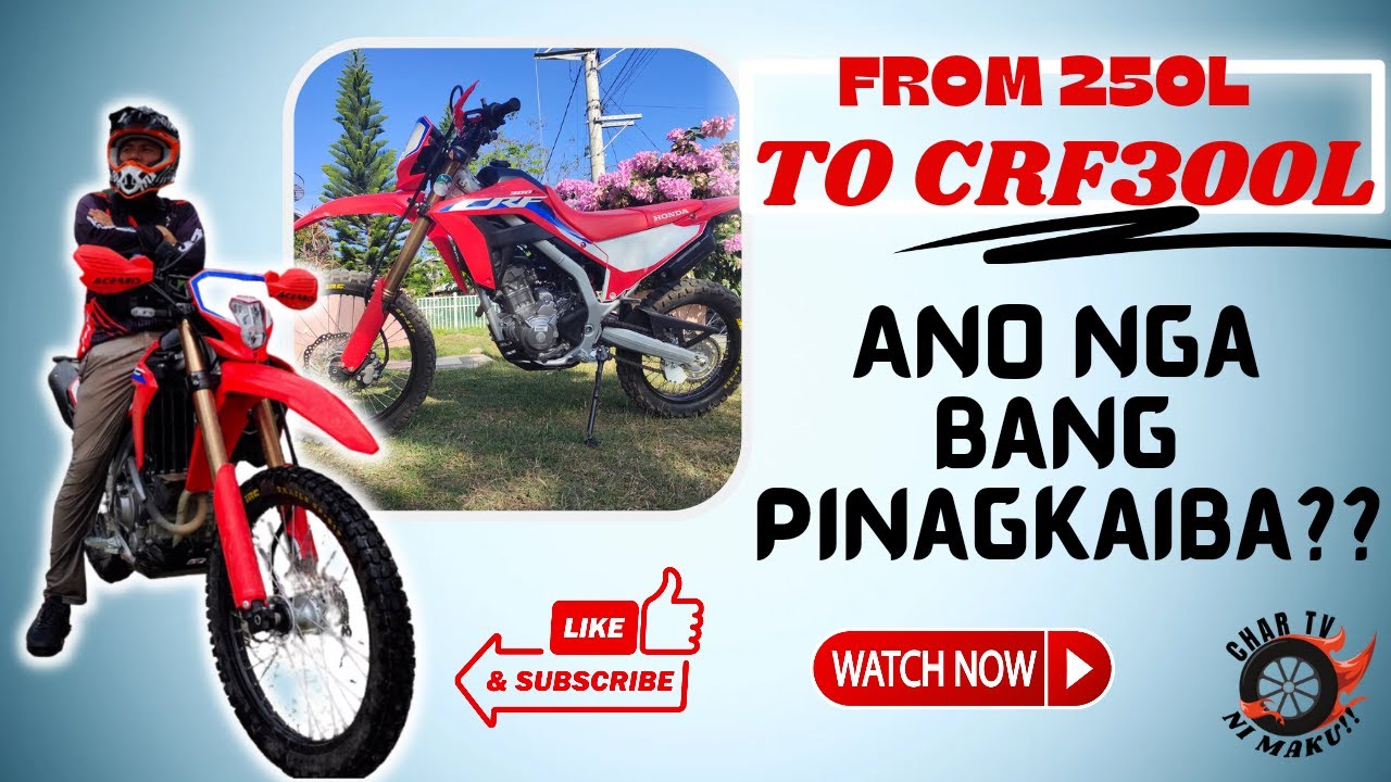 CRF300L Review | Lezzzzgo!☺︎︎⚠︎ | Chartv