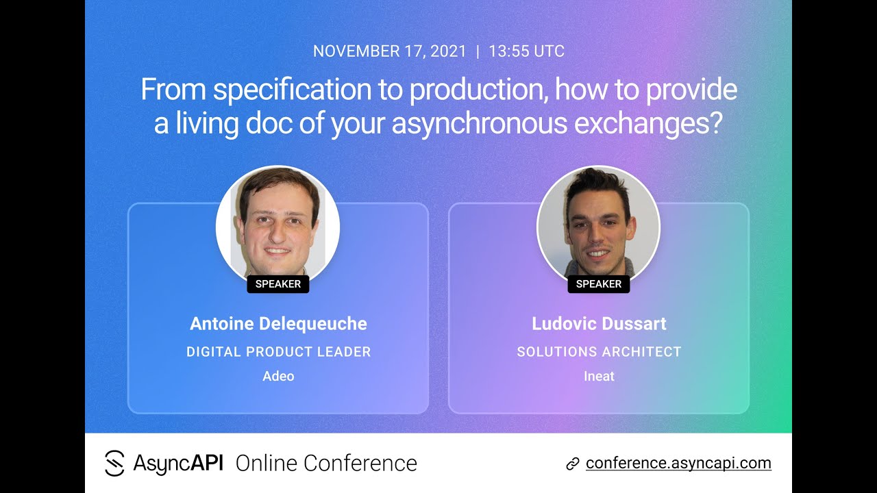 From specification to production - Ludovic Dussart, Ineat & Antoine Delequeuche, Adeo