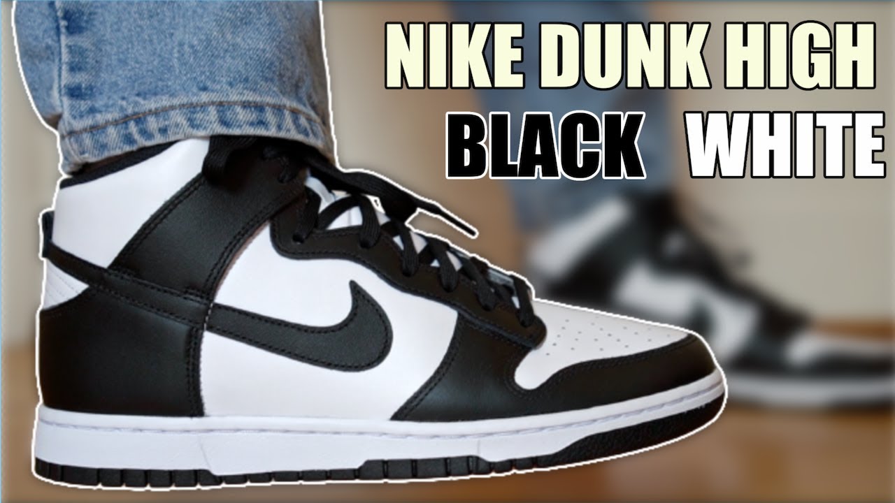 ОБЗОР КРОССОВОК NIKE DUNK HIGH BLACK WHITE PANDA И ИХ РАЗМЕРЫ... НАСКОЛЬКО ОНИ ХОРОШИ?