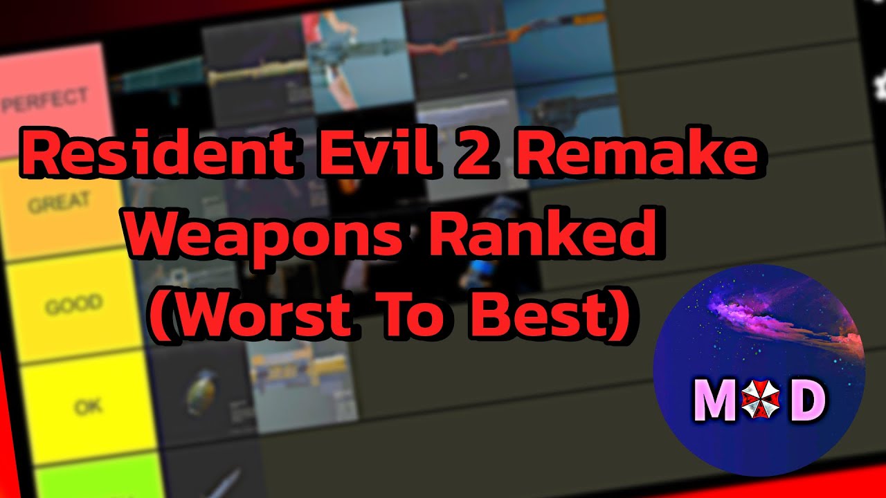 All Resident Evil 2 Weapons Ranked (Tier List)
