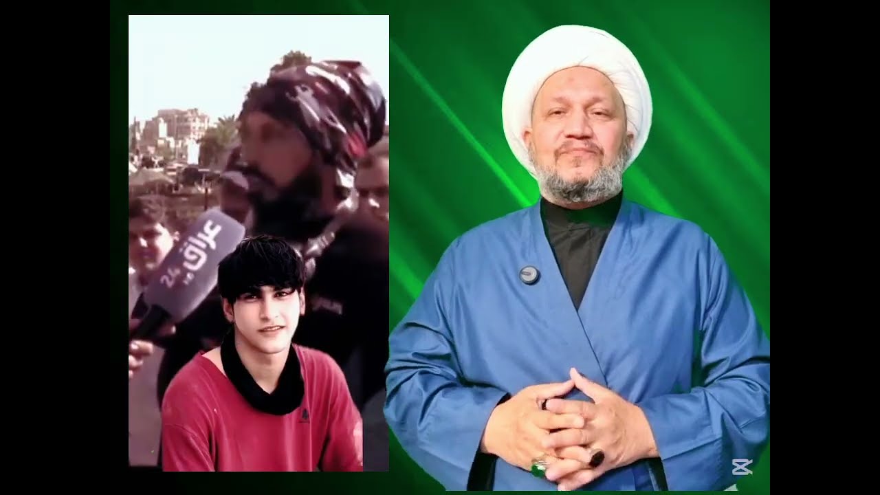 ابن الانبار الكابتن سعيد وهيب المحمدي يبكي على ابن السماوة المرحوم حسين باسم رحمه الله تعالى 