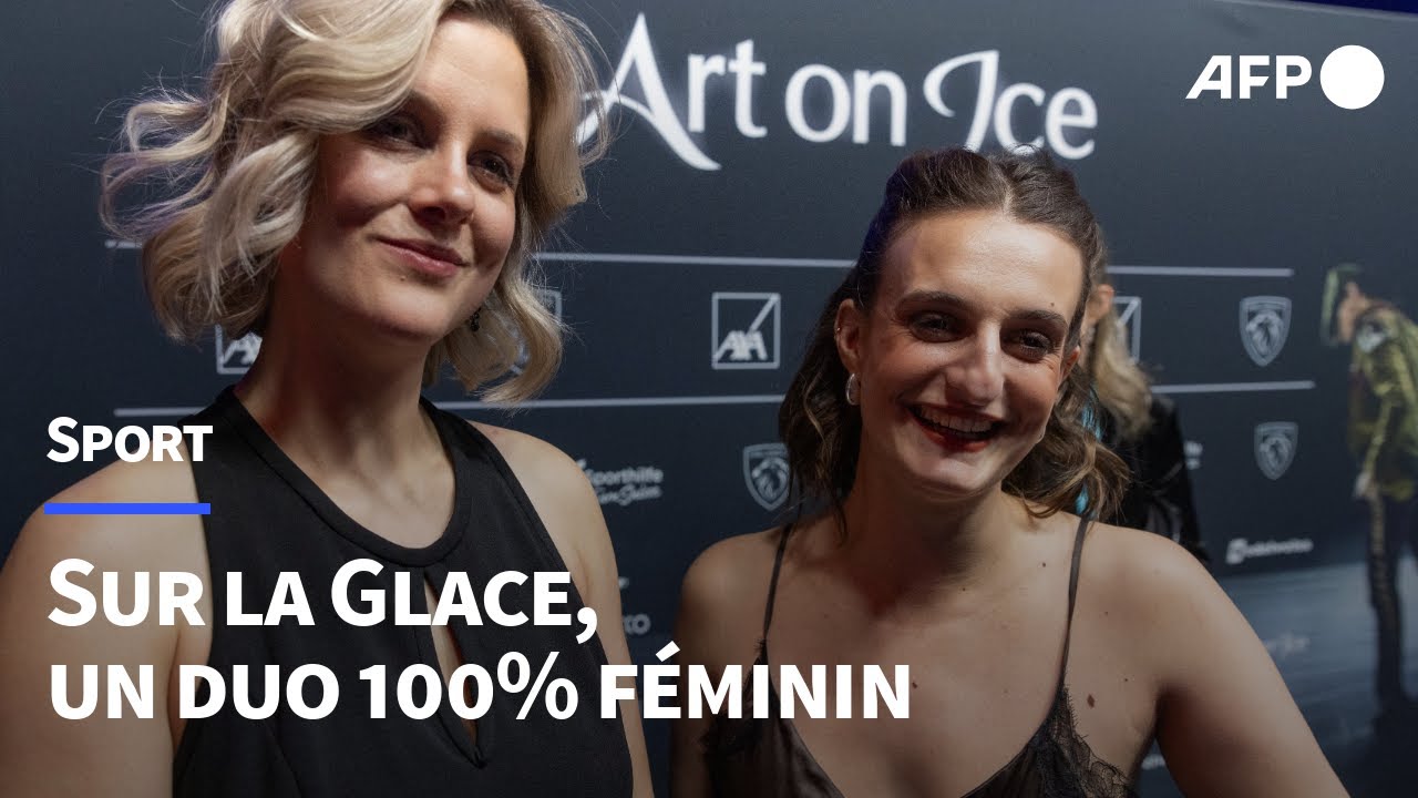 Une femme avec une femme: Papadakis et Hubbell cassent les codes du patinage | AFP