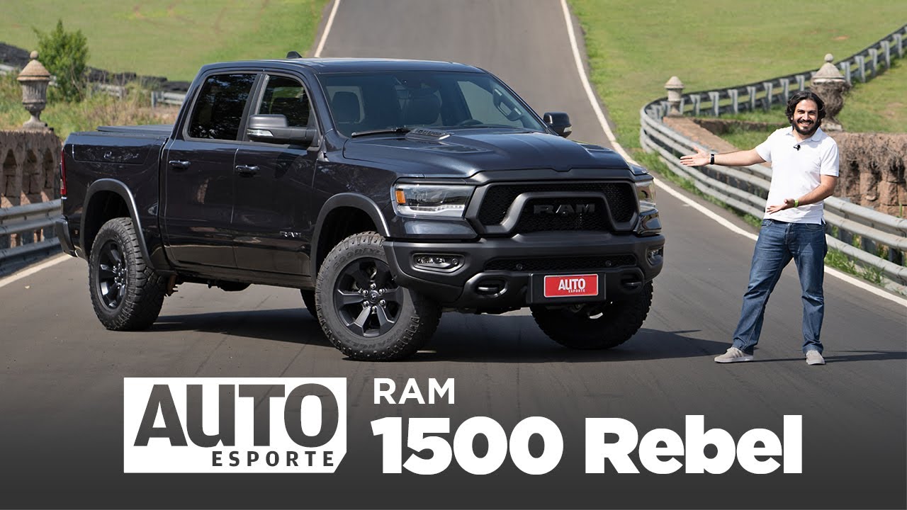 RAM 1500 Rebel V8: a picape que é quase um carro de passeio