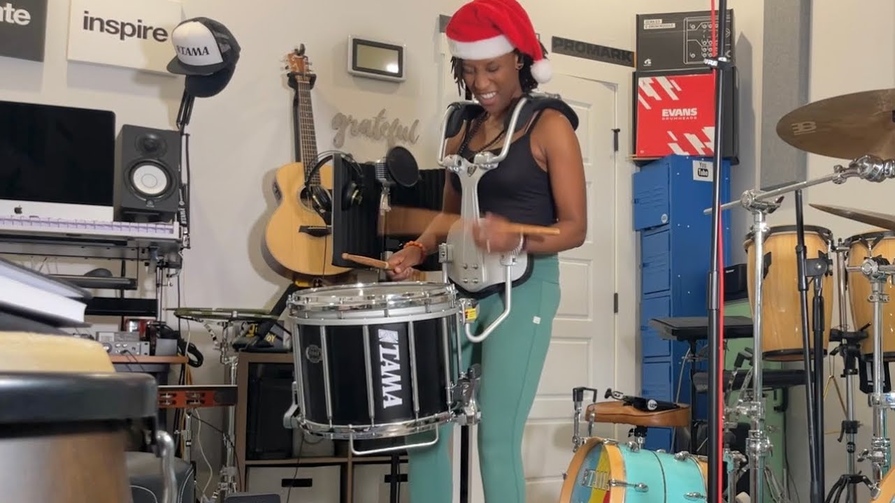 Joy to the World Remix | TAMA Marching Snare Cover