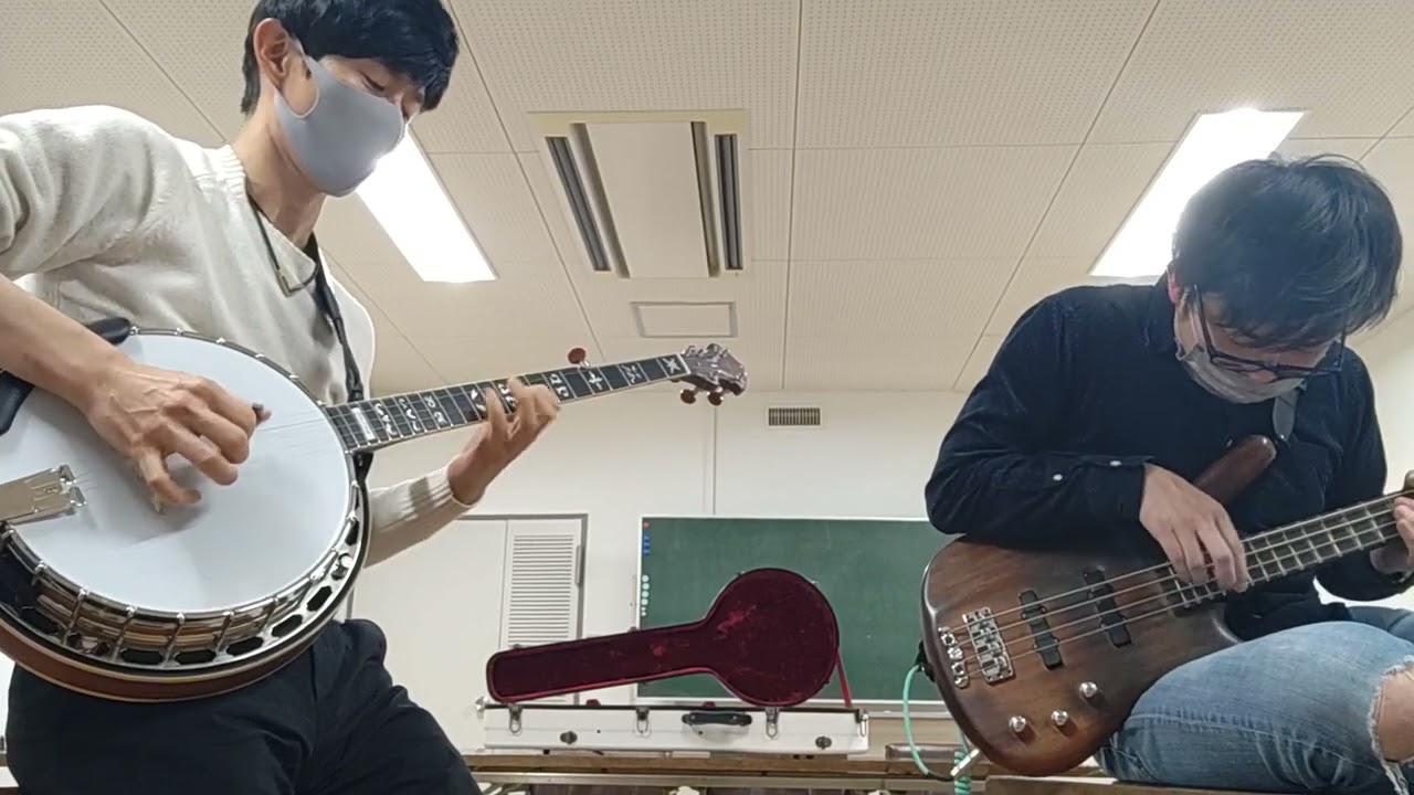Turkish March / Mozart / トルコ行進曲/モーツァルト(banjo & bass cover)   #Mozart　#ピアノのおけいこ#turkish#piano #bass