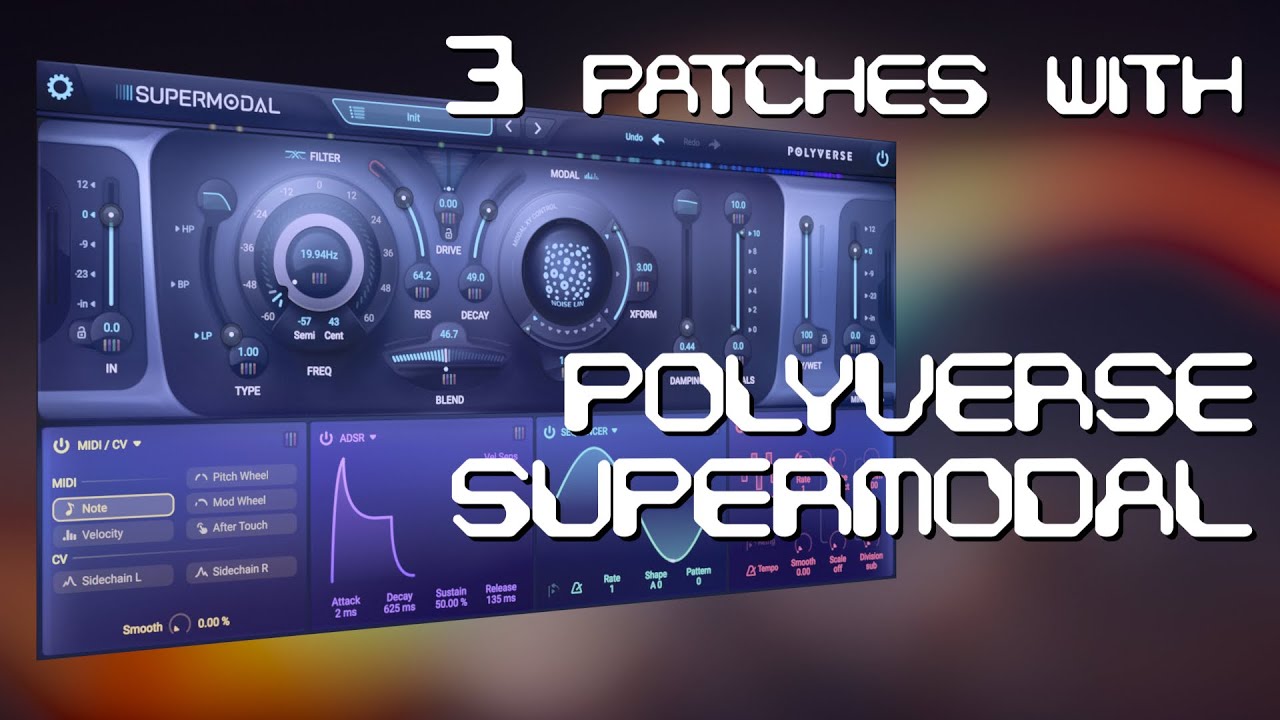 SUPERMODAL by POLYVERSE (exploring over 3 loops)