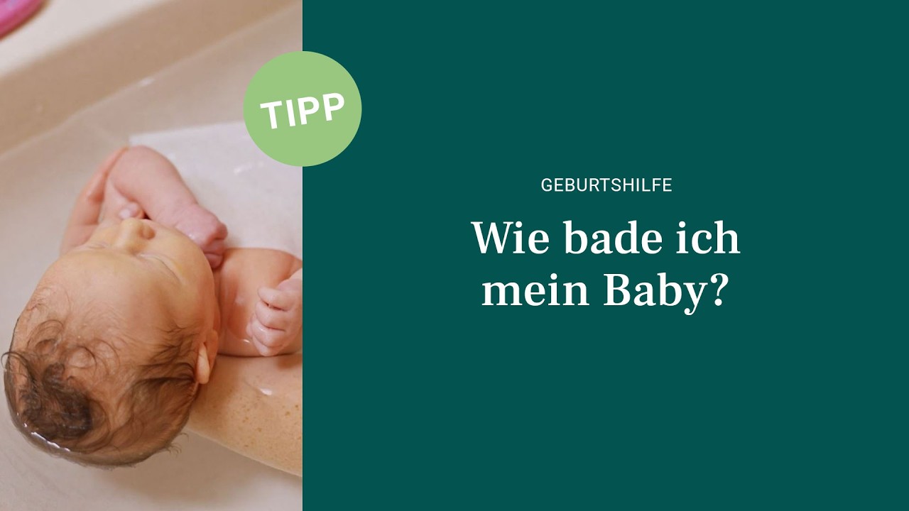 Tipps zum Baden 👶 🛁 Babys erste Tage: Eltern-Guide der Privatklinik Goldenes Kreuz