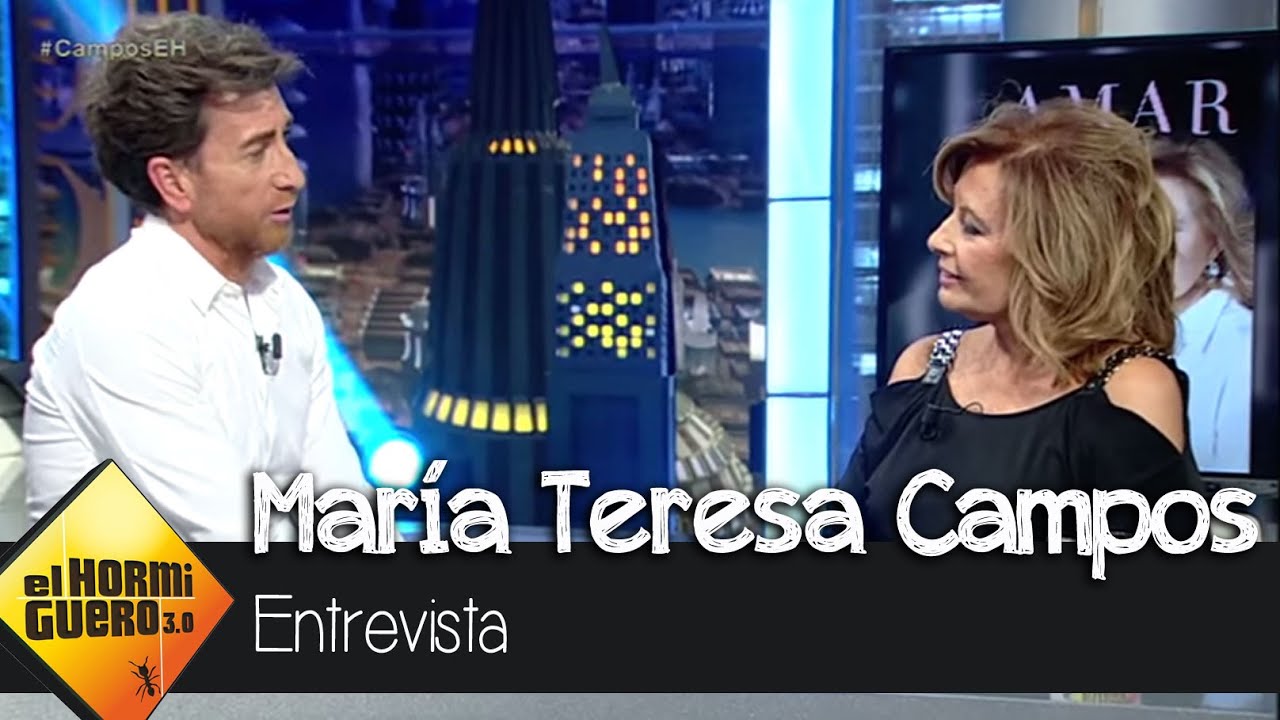 Maria Teresa Campos en El Hormiguero 3.0: 