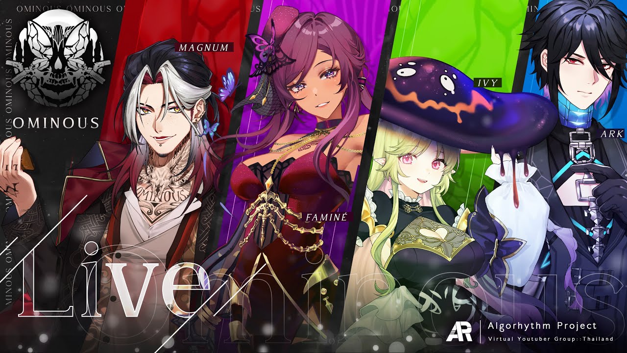 「🔴LIVE」 OMINOUS First Stream Collab  「OMINOUS」#ARProject