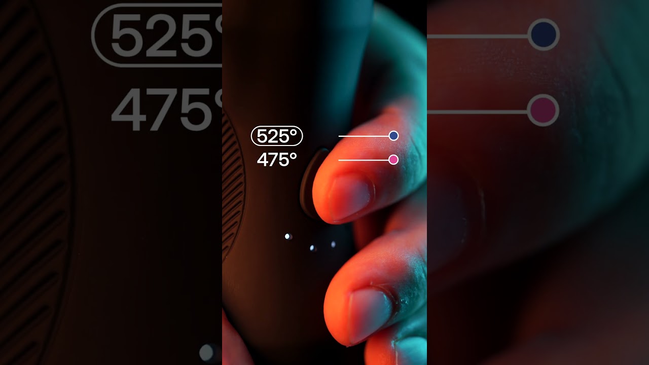What are the temp settings on the XS&trade;?
