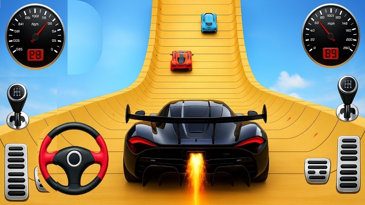 Impossible GT Car Stunt Racing - GT Car Stunt Master 3D - Android Gameplay