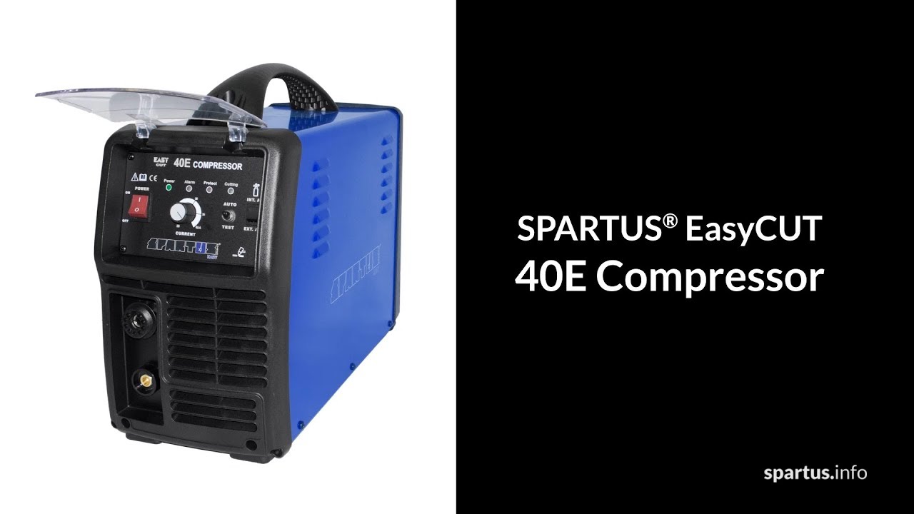 SPARTUS®  EasyCUT 40E Compressor - prezentacja