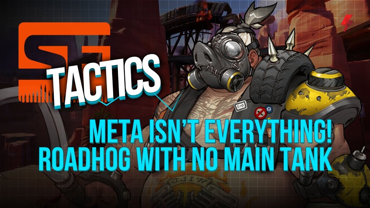 Attack Roadhog with NO Main Tank - SF Breaks the Overwatch League Meta  (Shock vs. Outlaws)