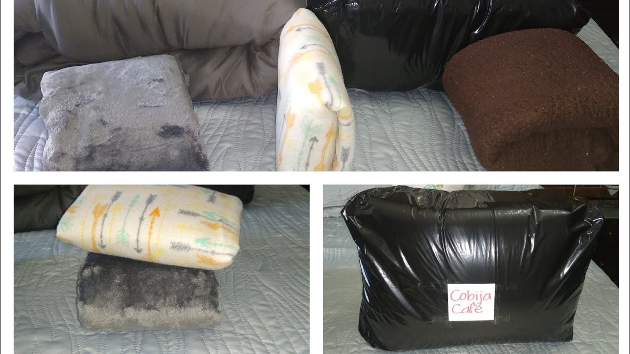 Ideas para doblar y guardar las cobijas y edredones