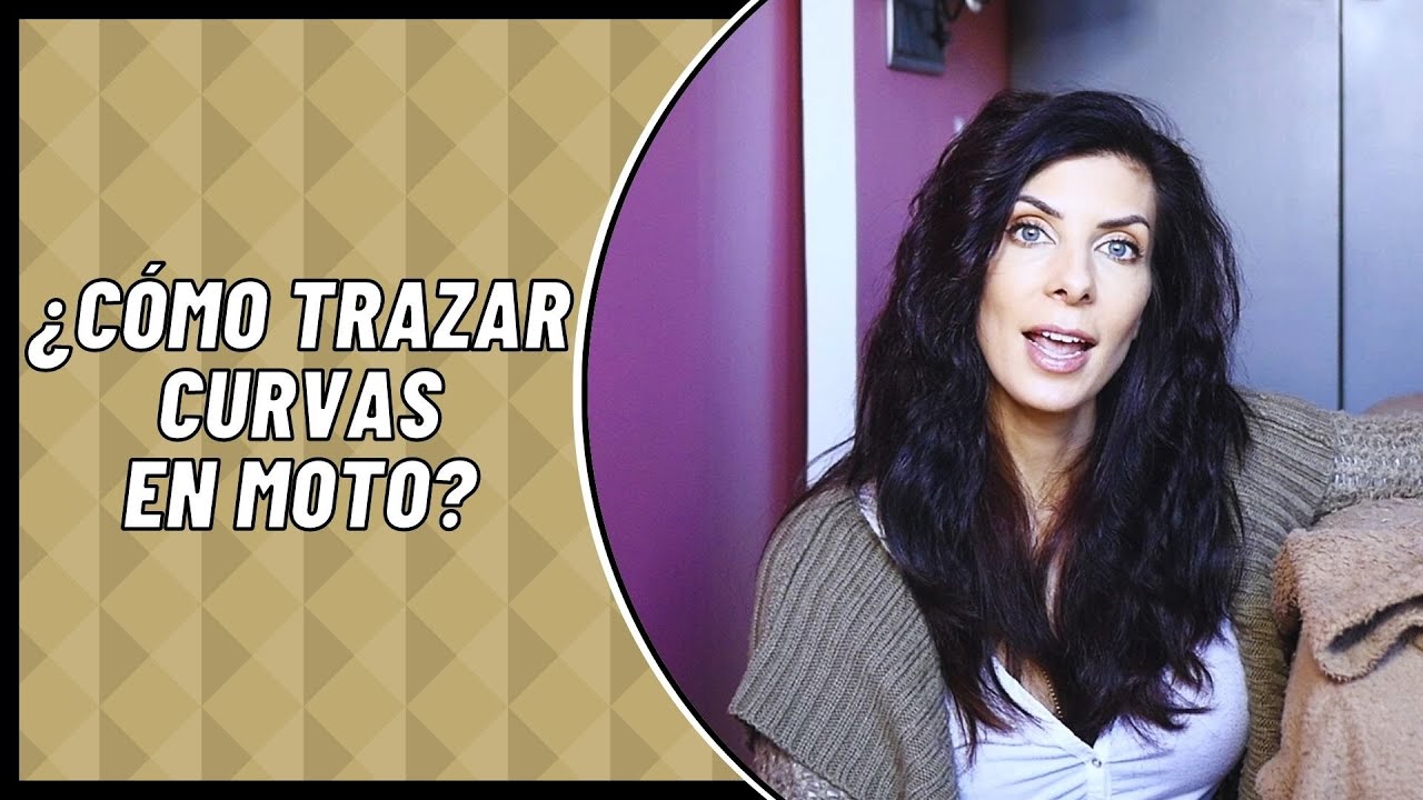 🏍 CÓMO TRAZAR CURVAS EN MOTO en carretera -¿CONTRAMANILLAR?  🤔
