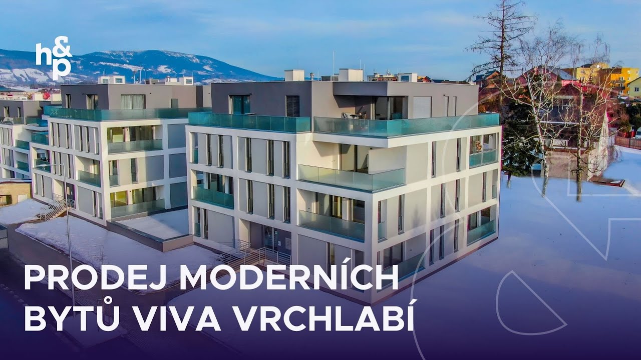 Prodej moderních bytů Viva Vrchlabí | komplex 4 domů s 58 byty | videoprohlídka