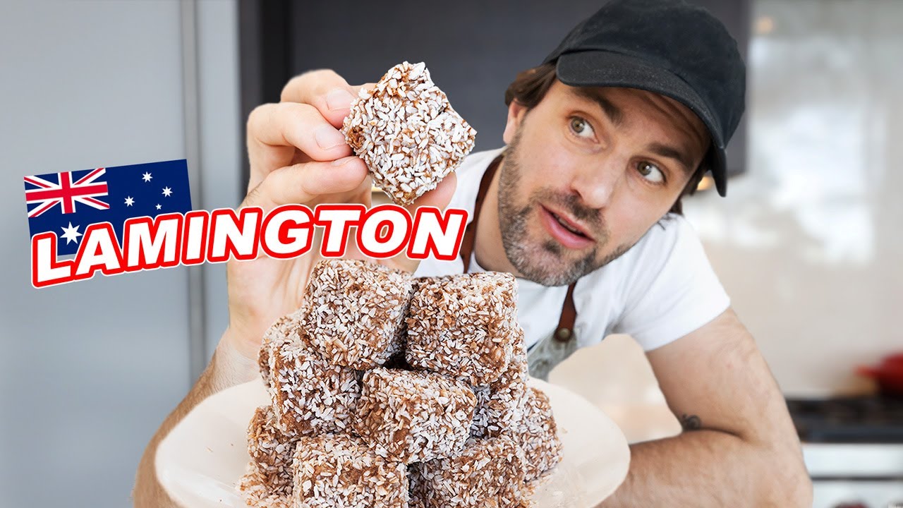COOKING AUSTRALIA: Lamington 🇦🇺
