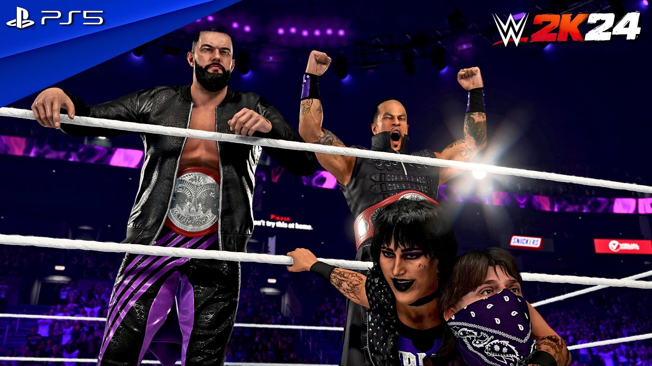 WWE 2K24 - The Shield vs. The Judgement Day - Tag Team Championship Match | PS5™ [4K60]