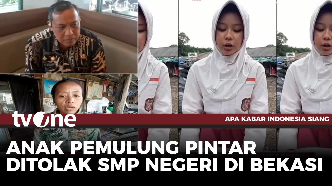 Duduk Perkara Anak Pemulung Pintar Ditolak SMP Negeri di Bekasi | AKIS tvOne