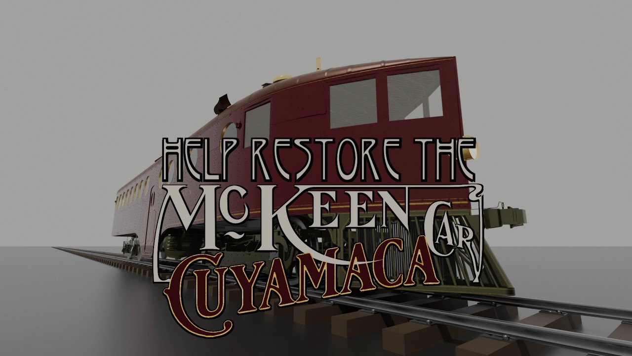 How to Restore a Rail Motor Car - McKeen Car 