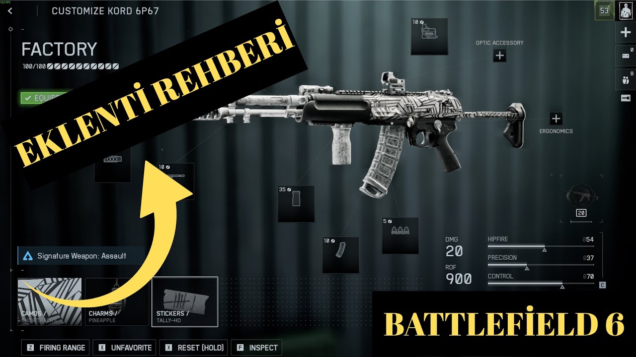 SİLAH VE EKLENTİ REHBERİ | BATTLEFİELD 6 Öğretici | Türkçe Rehber...