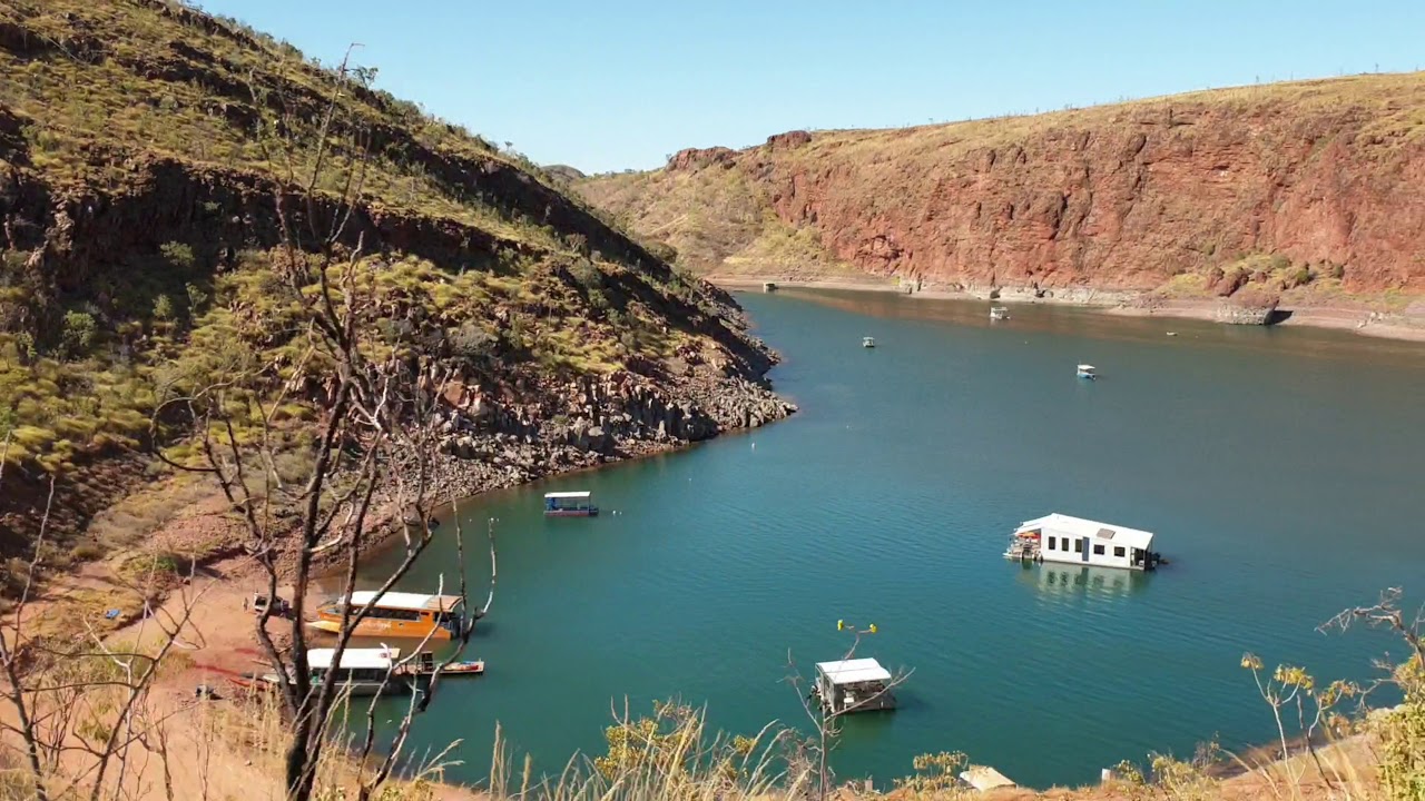 Lake Argyle - Ivanhoe Crossing - Slide on Trayon Camper - Travelling Australia