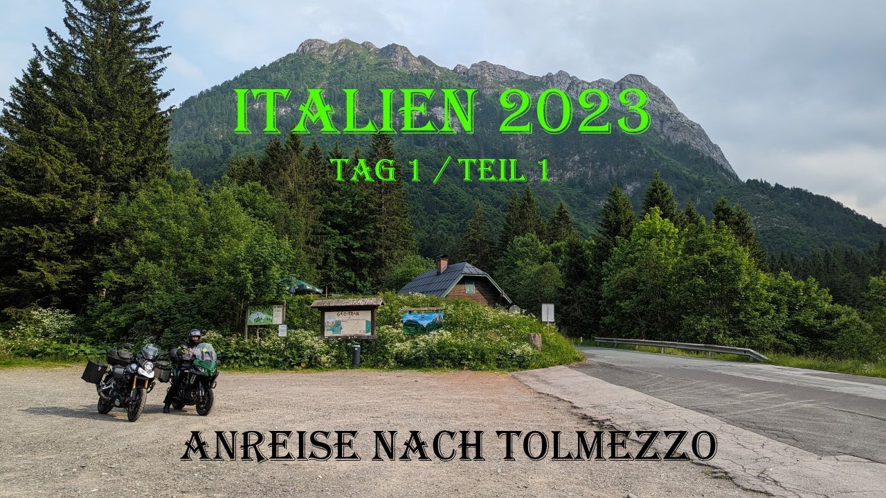 Italien Tag 1 // Teil 1 Anreise Tolmezzo