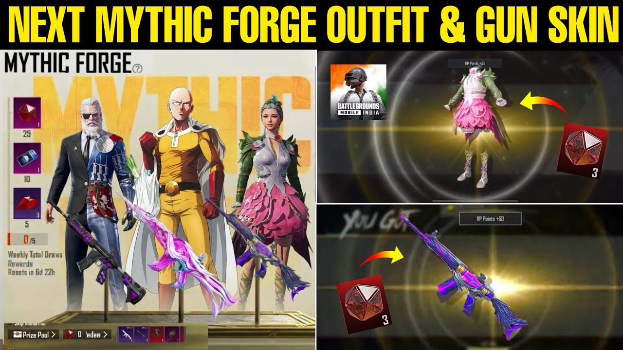 😳4.6 Mythic Forge Outfit & Gun Skin Leaks | 4.6 Update Ultimate Spin Leaks 