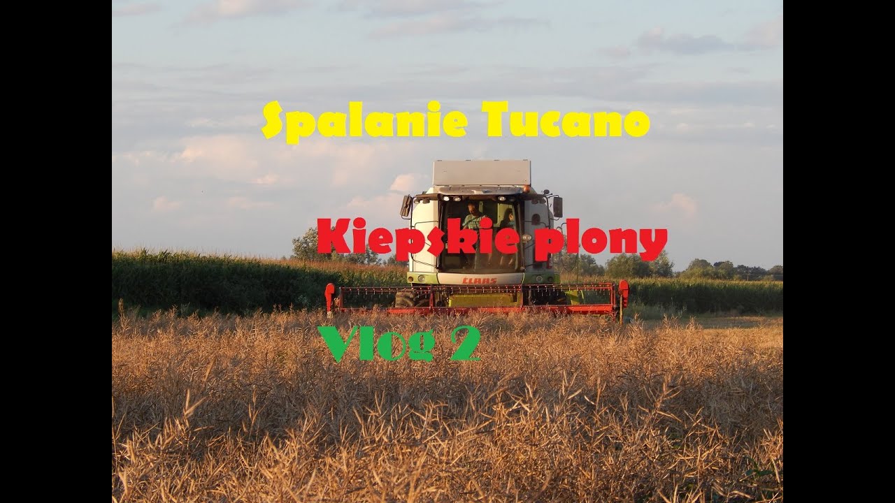 Jakie plony w tym sezonie? Jak spisuje się Tucano? (Vlog 2) * Podkarpacie* Gr Sanocki