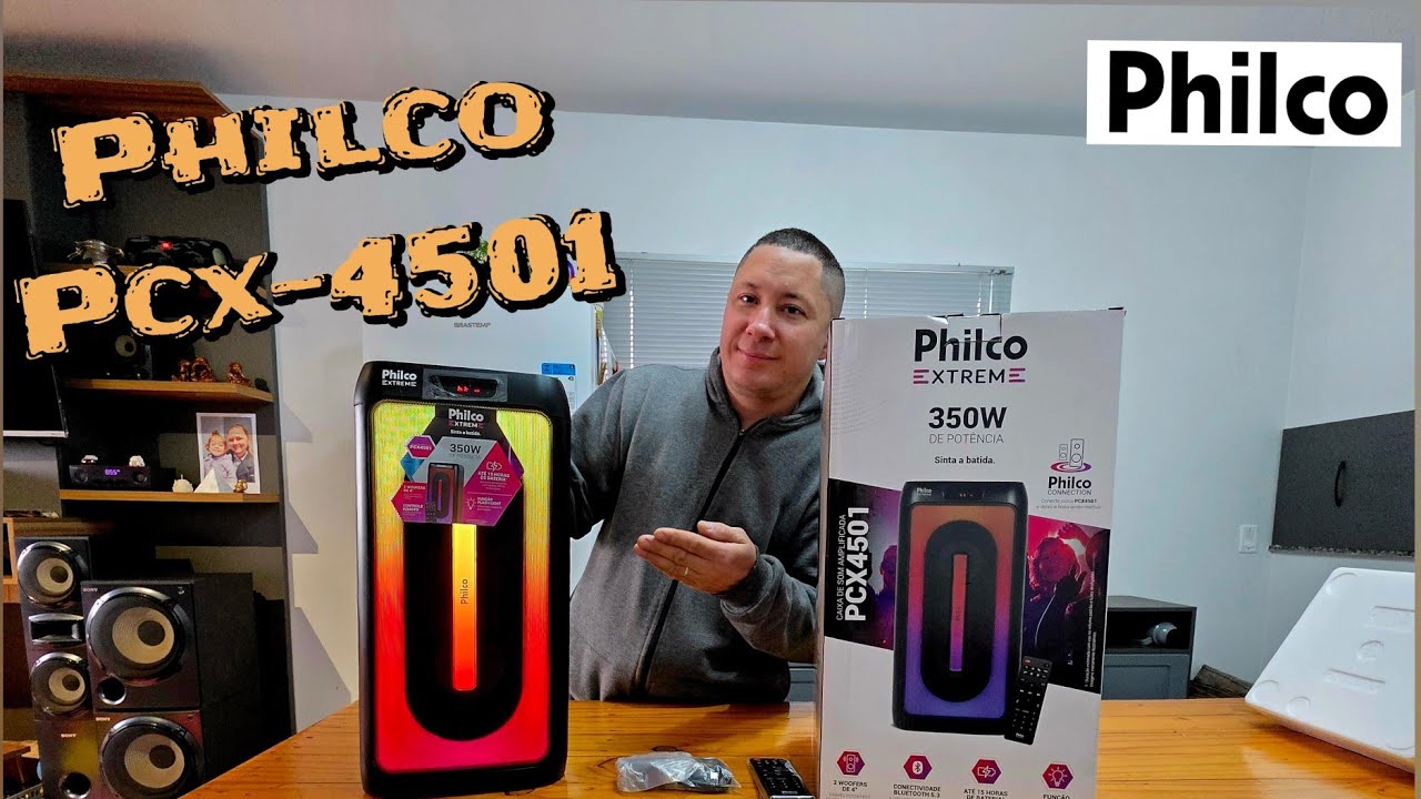 TORRE DE SOM PHILCO PCX-4501 VALE A PENA??  #pcx4501