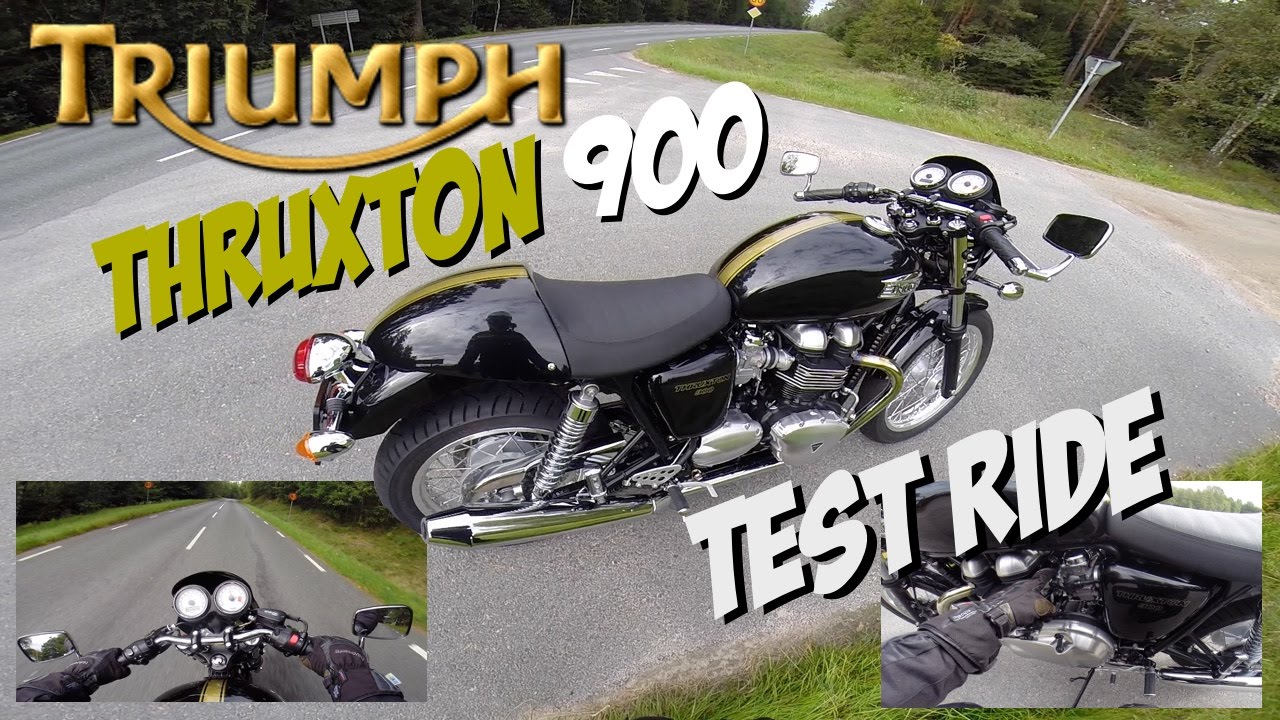 Triumph Thruxton test ride