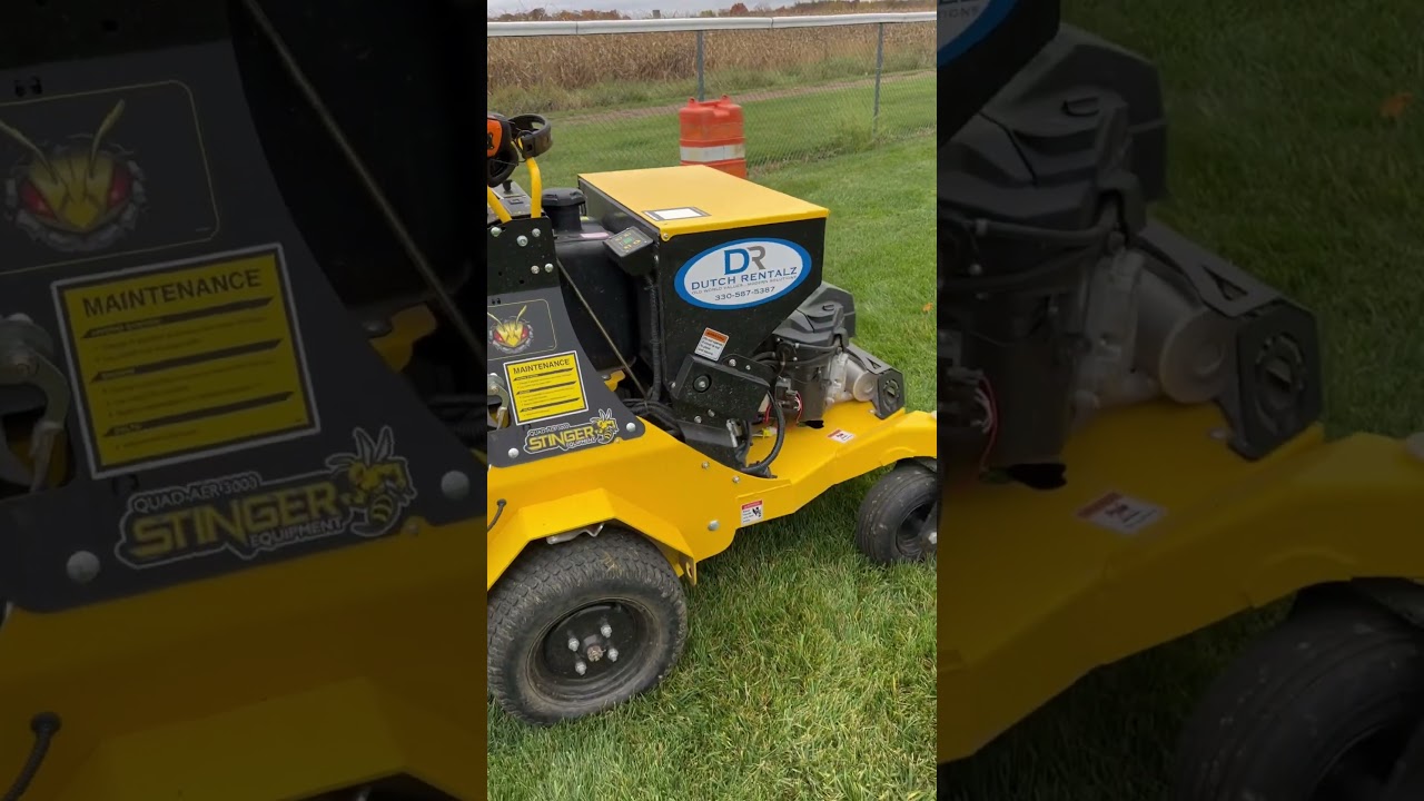 The BEST Stand-On Aerator on the Market!