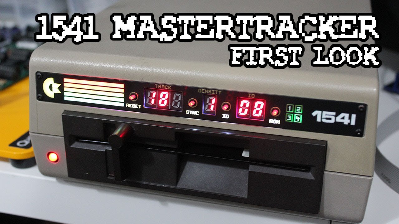 Commodore MasterTracker — лучшее визуальное обновление 1541!