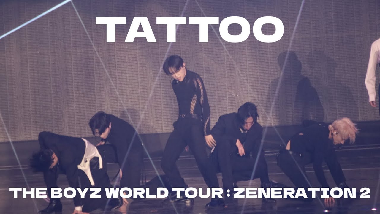 (4K) 240712 더보이즈 THE BOYZ - TATTOO (THE BOYZ WORLD TOUR : ZENERATION 2) Full Cam 직캠