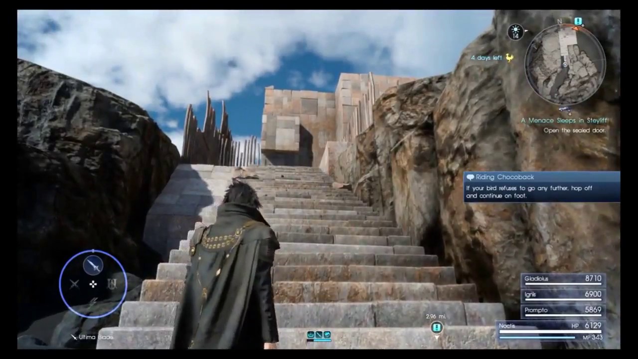 FFXV How to Locate the Pitioss Ruins Secret Dungeon
