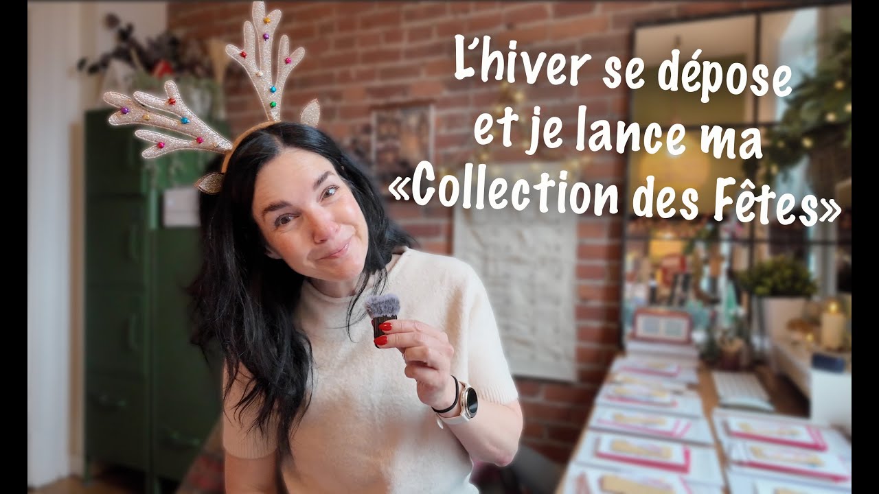 VLOG # 19 - L'hiver se dépose et je lance ma 