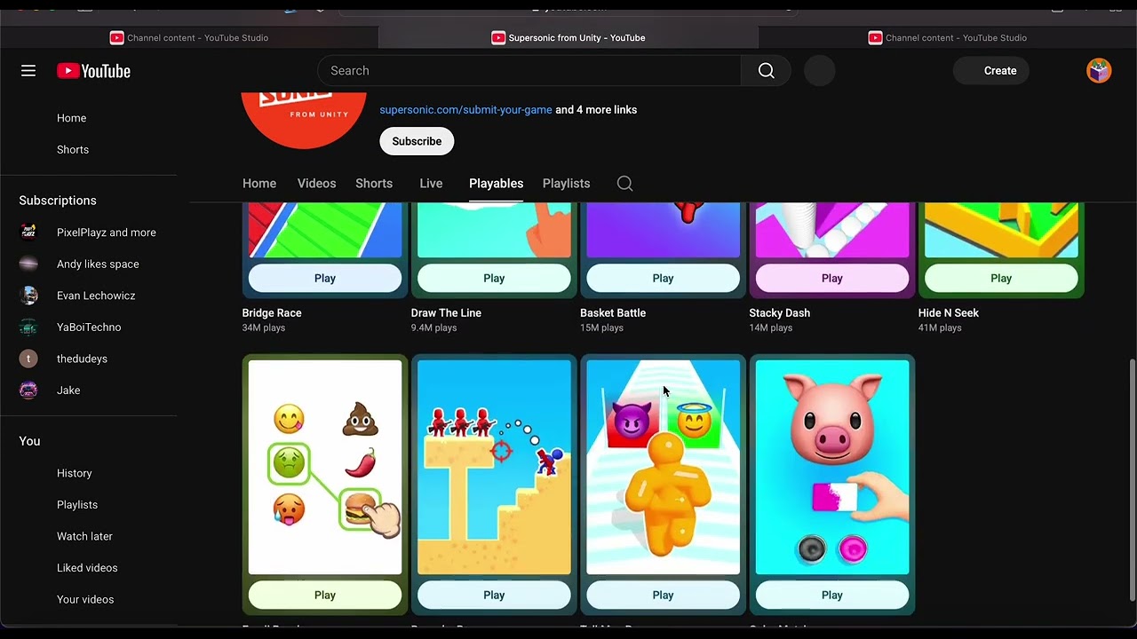 u can play games on YouTube!???!?!???!?!?!????!