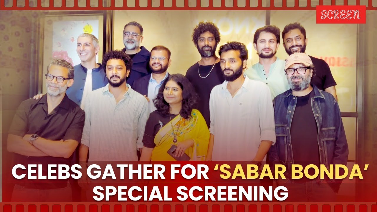 Vikramaditya Motwane, Jim Sarbh, & Others Attend The Special Screening Of 'Sabar Bonda' | Screen