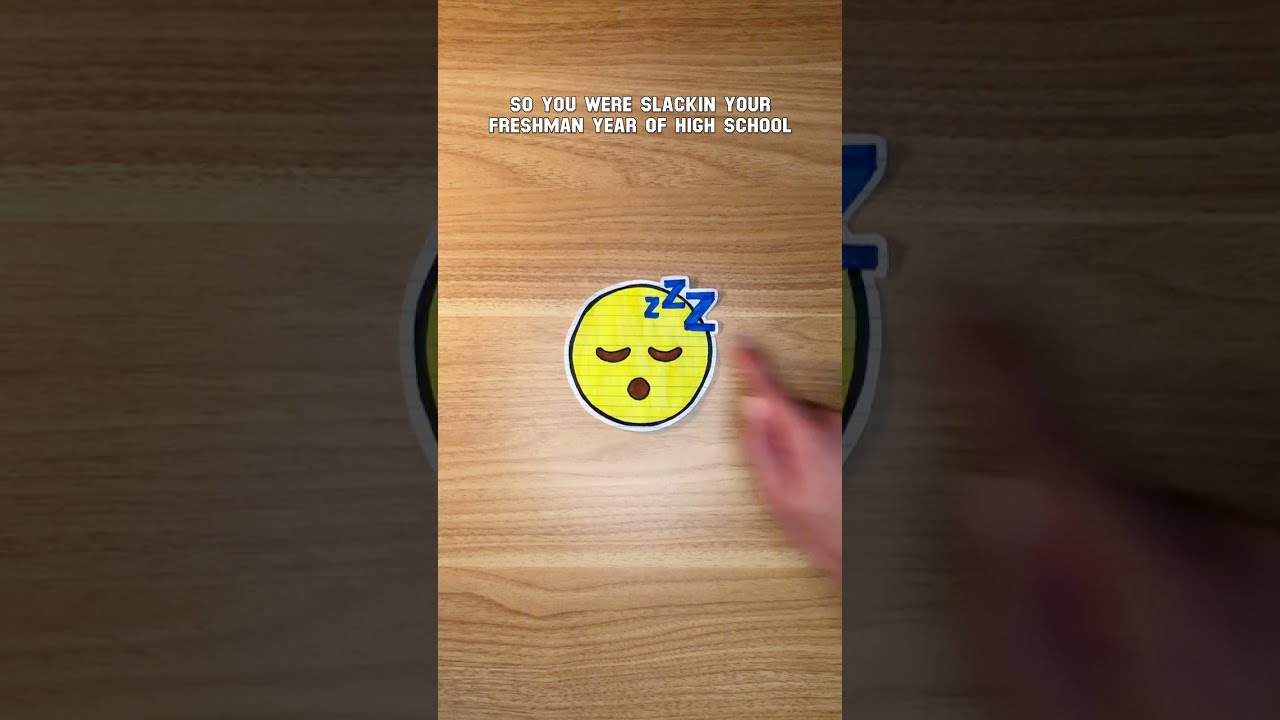 How to Explain Poor Freshman-Year Grades