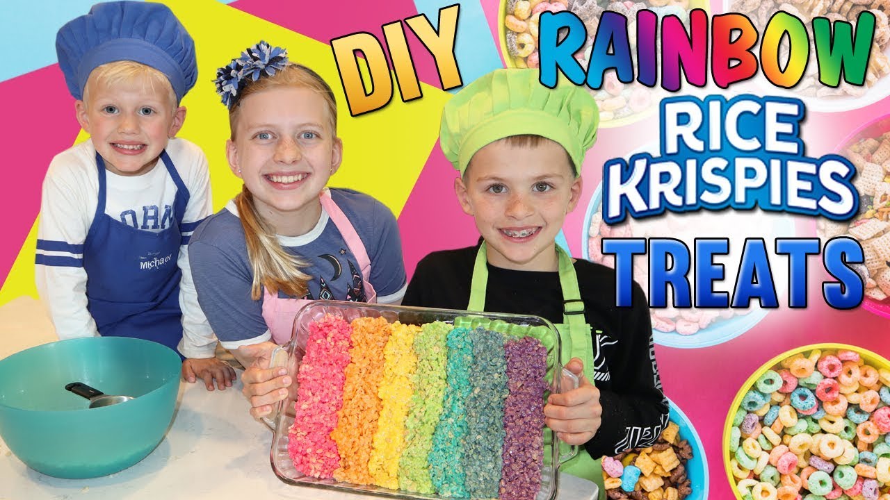 Family Fun Pack Cooking: Rainbow Rice Krispies Treats