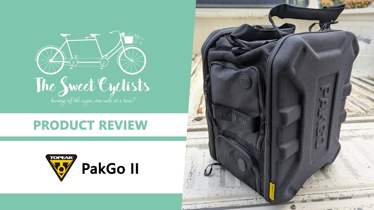 Topeak PakGo GearPack II Cycling Gear Bag Review - feat. Labeled Compartments + Backpack Straps