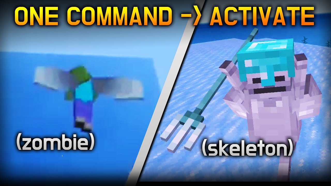 How To Activate Mobs' Hidden Abilities (Minecraft PE)